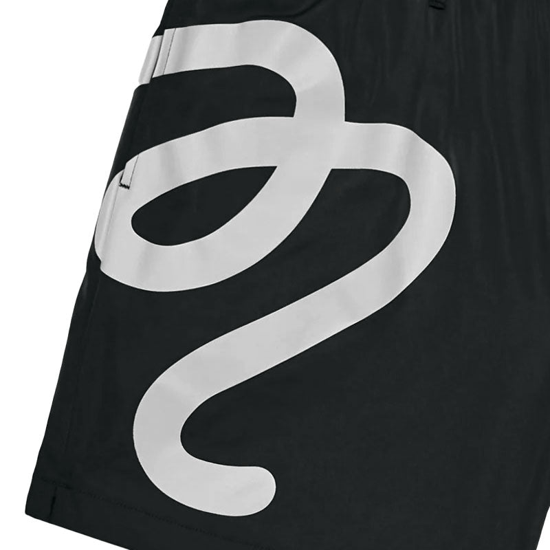 MALBON GOLF Menton Men's Nylon Shorts (Black)