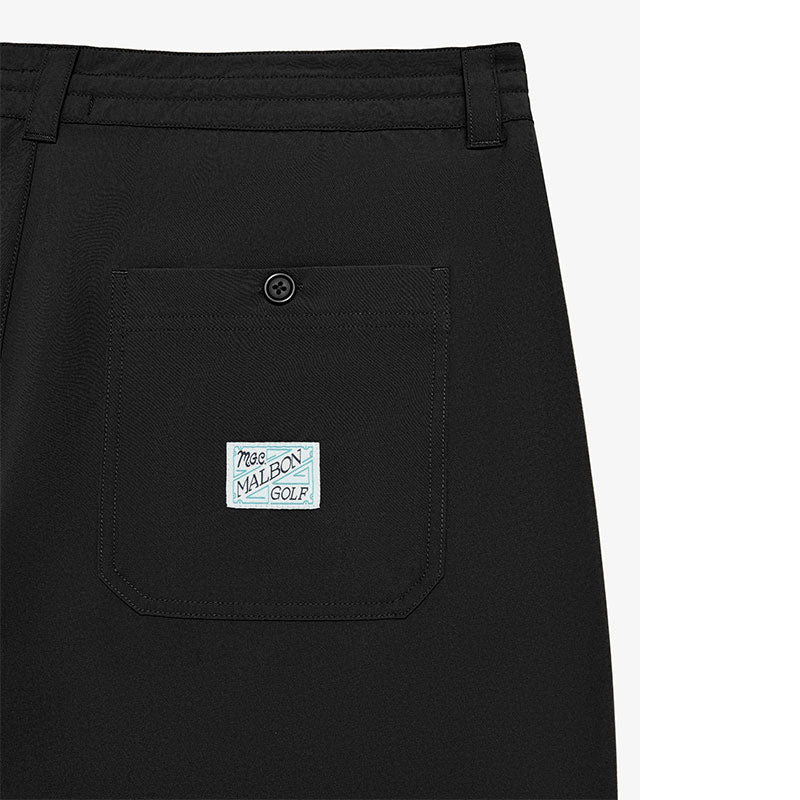 MALBON GOLF 7" Tonino Men's Hybrid Shorts (Black)