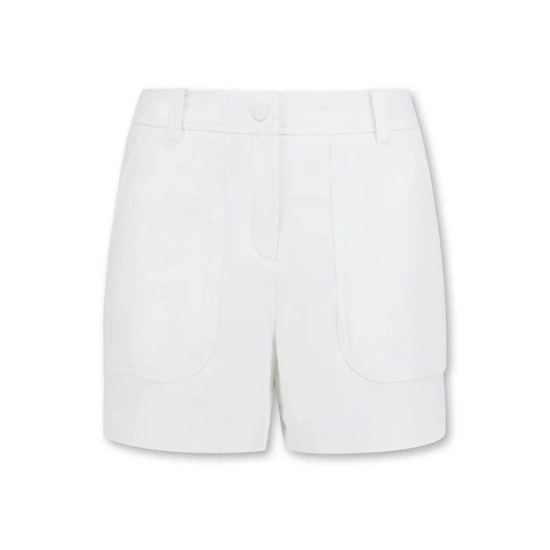 WAAC Athletic Big Pocket Women's Shorts (White)