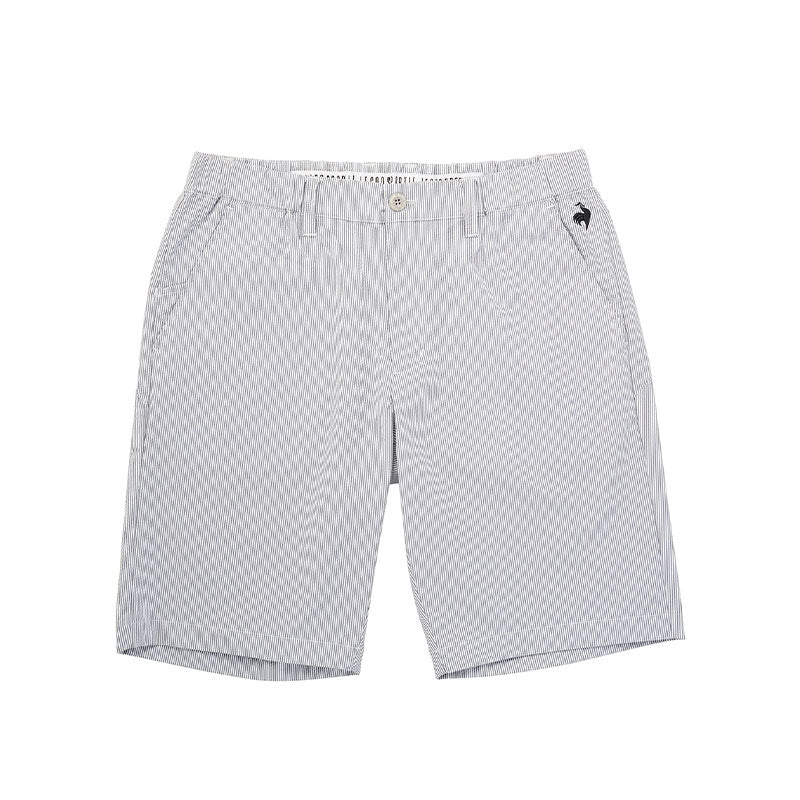 LE COQ SPORTIF GOLF Striped Men's Shorts (Grey)