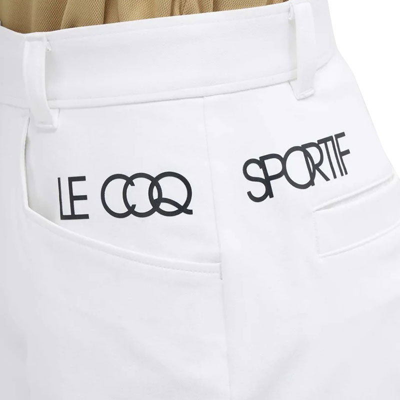 LE COQ SPORTIF GOLF Women's Shorts (White)