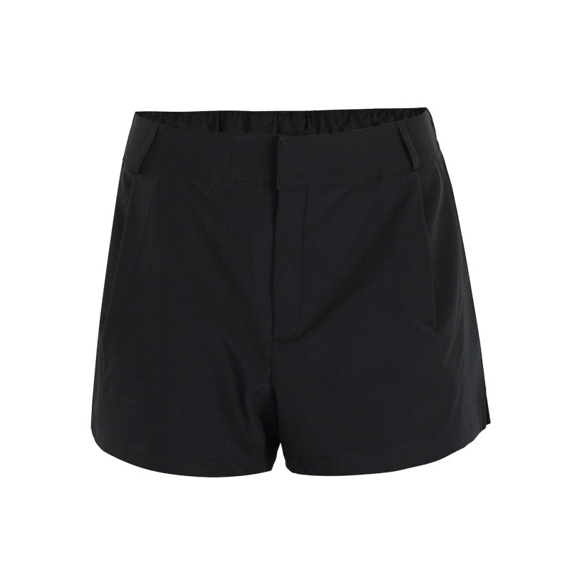 MALBON GOLF Solene Women's Shorts (Black)