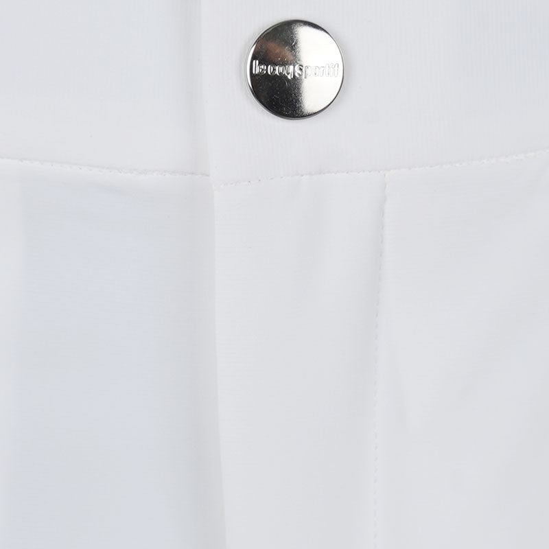 LE COQ SPORTIF GOLF Women's Pleated Shorts (White)
