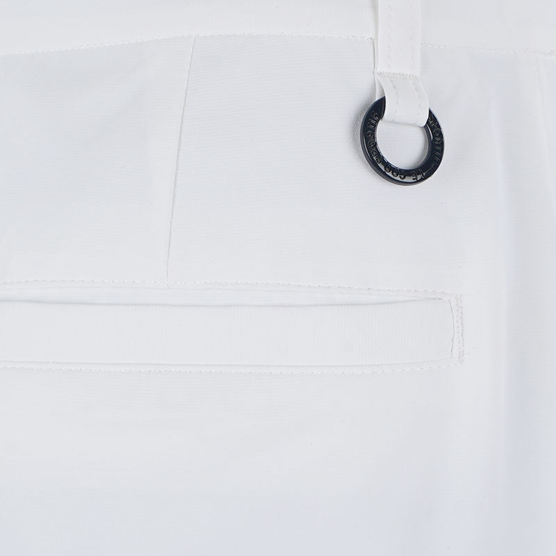 LE COQ SPORTIF GOLF Women's Pleated Shorts (White)