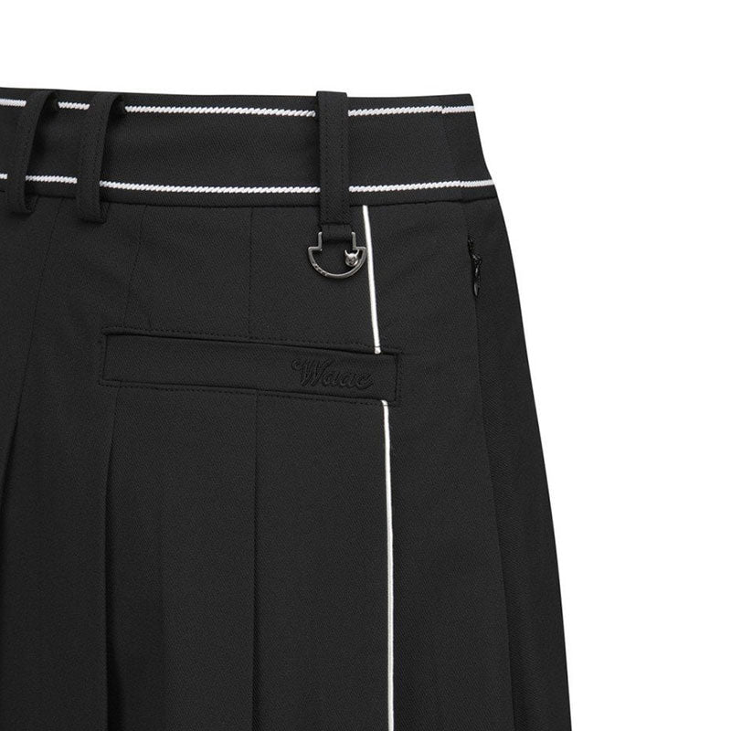 WAAC Essential Pleated Skort (Black)