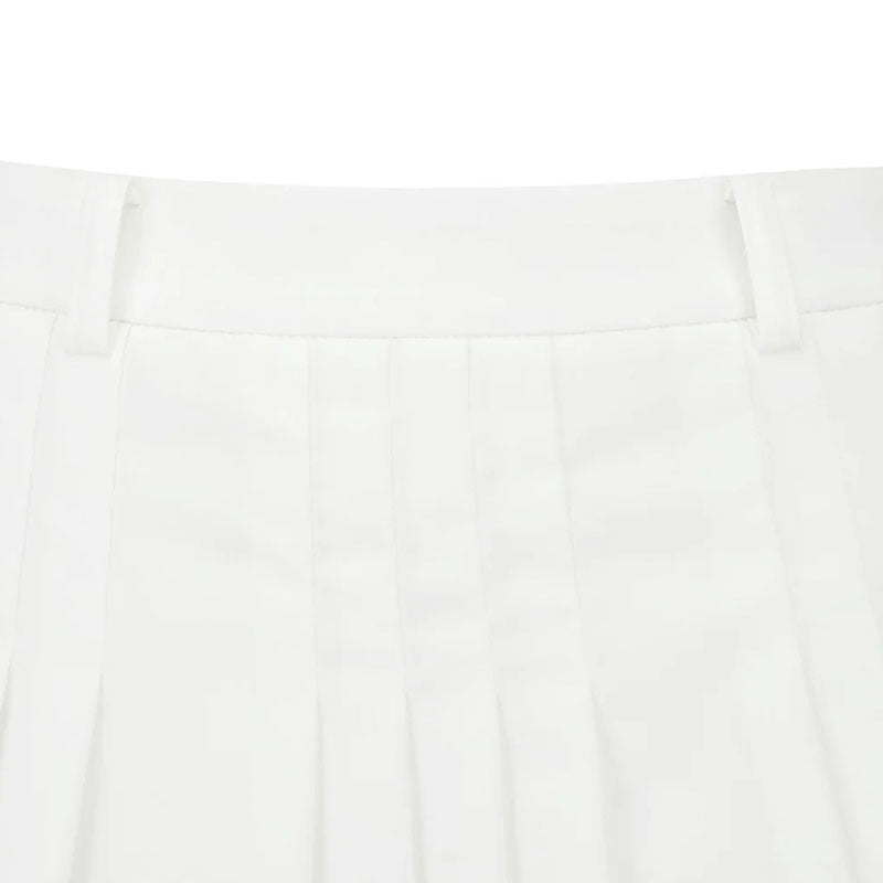 WAAC Blade Pleats Skort (White)