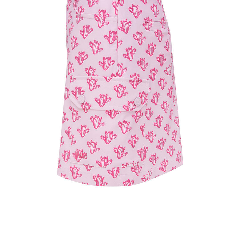WAAC Athletic Cacti Cargo Skort (Pink)