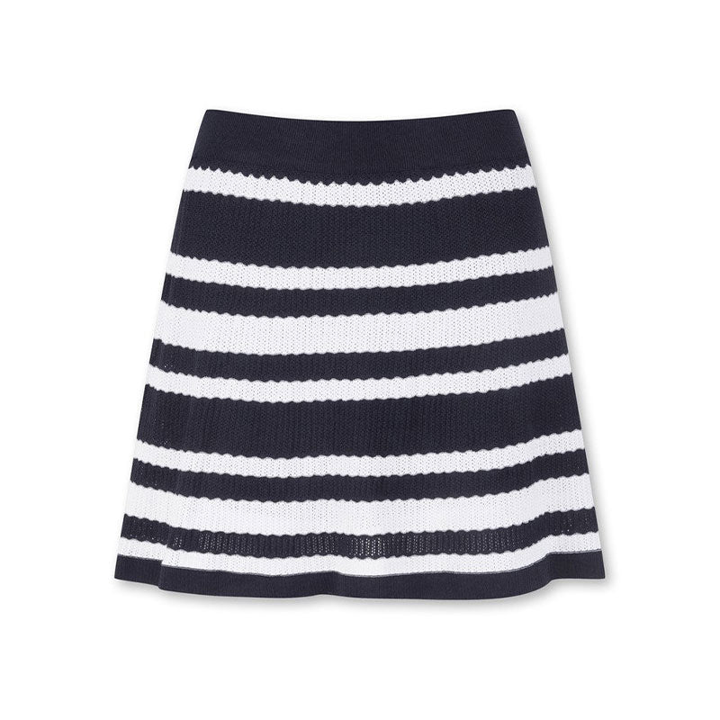 WAAC Multi Stripes Knit Skort (Navy)