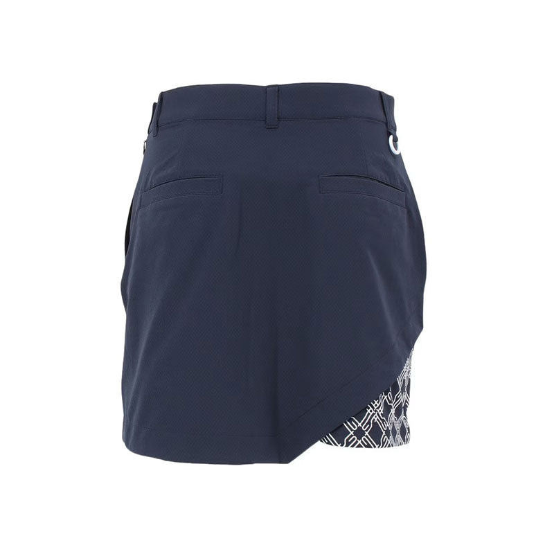 LE COQ SPORTIF GOLF Printed Skirt (Navy)