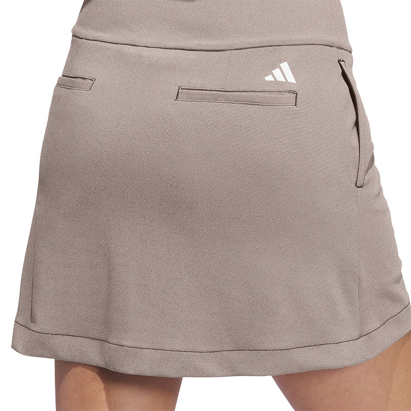 ADIDAS Ultimate365 Faux Wrap Skort (Taupe)