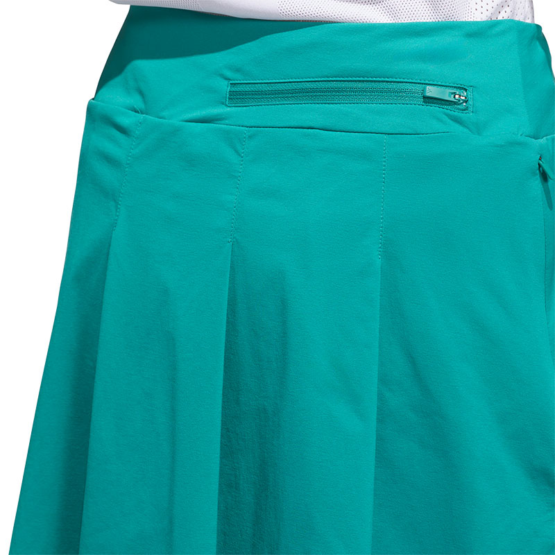 ADIDAS Ultimate365 Tour Pleated Skort (Teal)