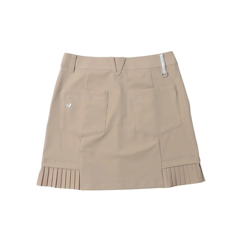 LE COQ SPORTIF GOLF Hem Pleated Skort (Beige)