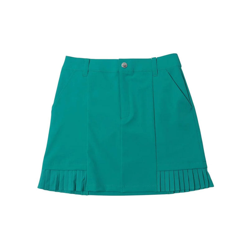 LE COQ SPORTIF GOLF Hem Pleated Skort (Green)