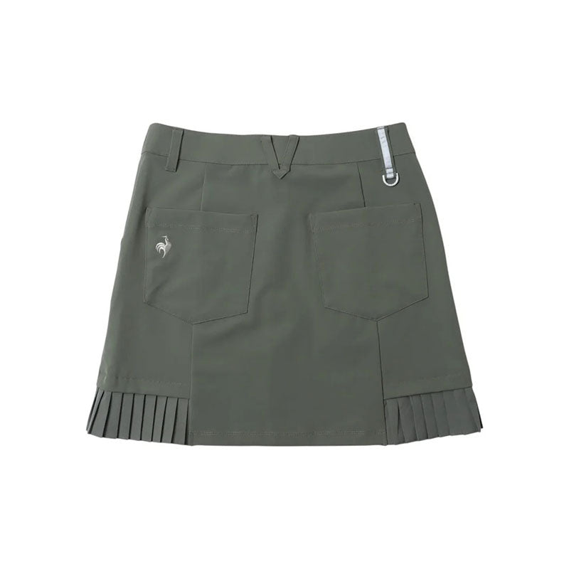 LE COQ SPORTIF GOLF Hem Pleated Skort (Khaki)