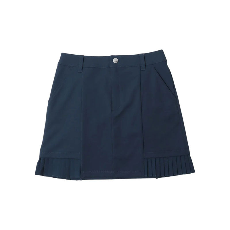 LE COQ SPORTIF GOLF Hem Pleated Skort (Navy)