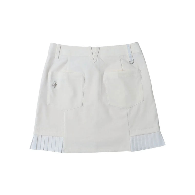 LE COQ SPORTIF GOLF Hem Pleated Skort (White)