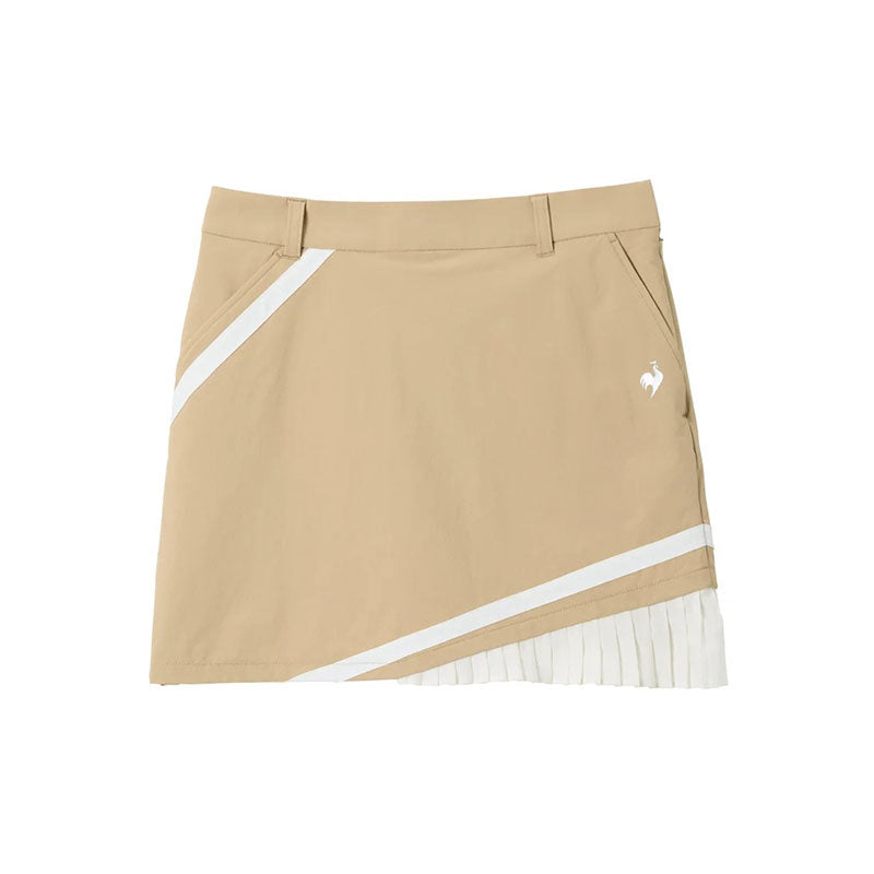 LE COQ SPORTIF GOLF Women's Pleated Skort (Beige)