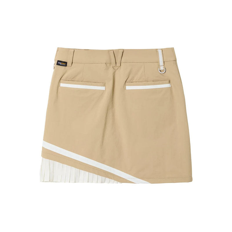 LE COQ SPORTIF GOLF Women's Pleated Skort (Beige)