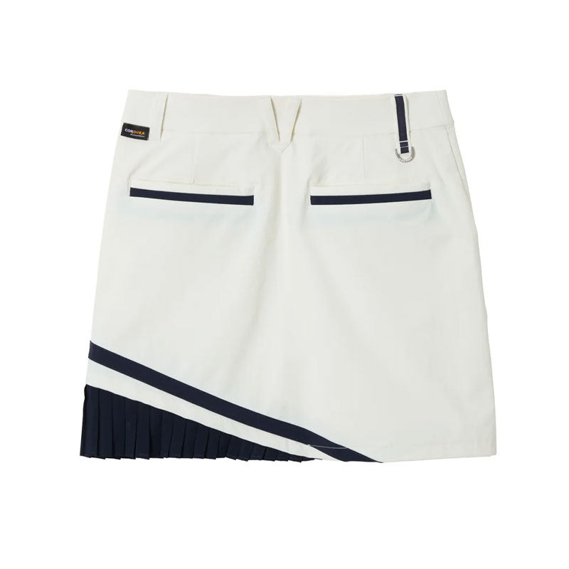 LE COQ SPORTIF GOLF Women's Pleated Skort (White)