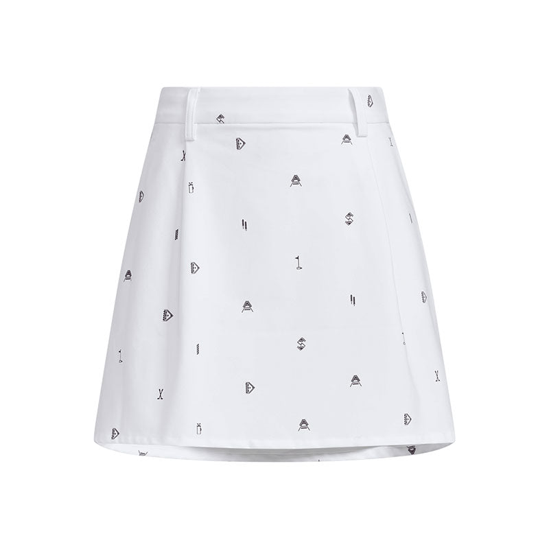ADIDAS Monogram Skirt (White)
