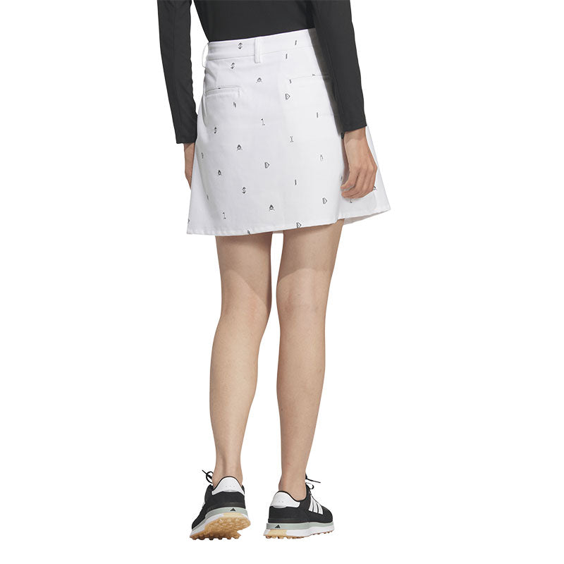 ADIDAS Monogram Skirt (White)