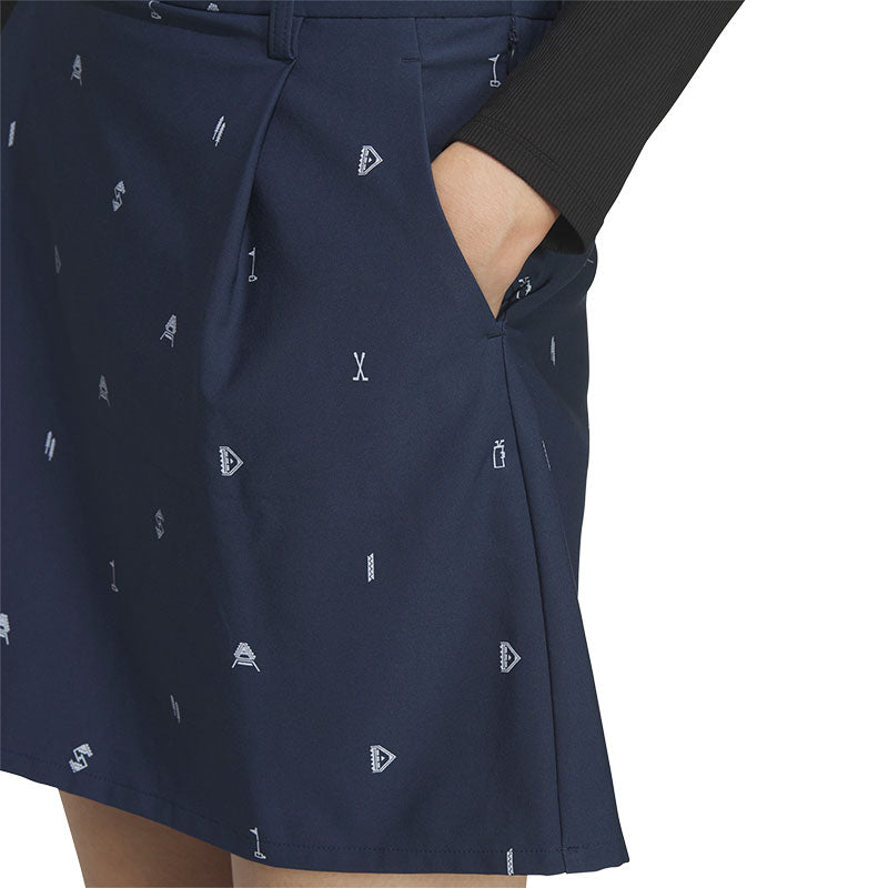 ADIDAS Monogram Skirt (Navy)