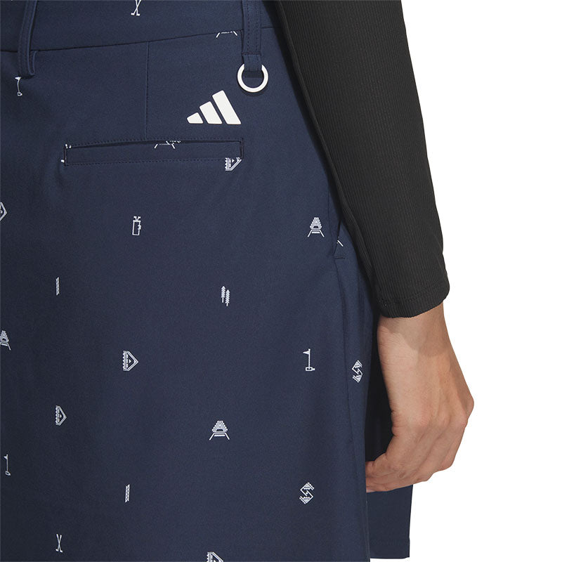 ADIDAS Monogram Skirt (Navy)