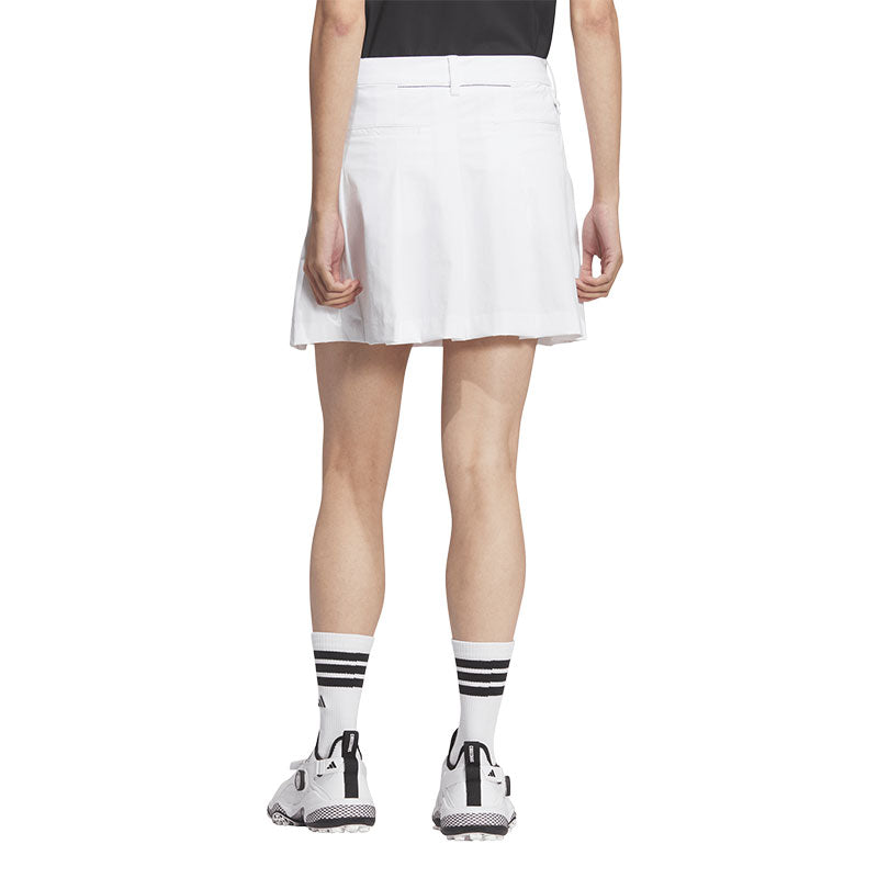 ADIDAS Ultimate365 Tour Pleats Skirt (White)