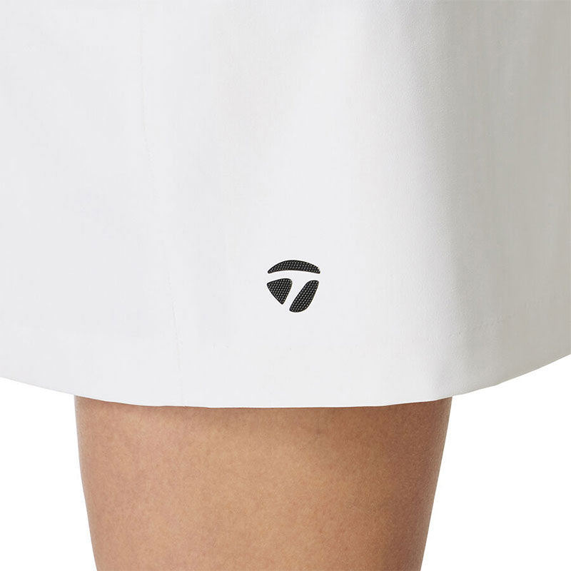 TAYLORMADE Slit Pleated Skort (White)