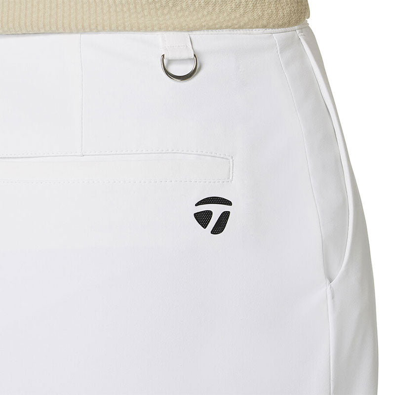 TAYLORMADE Slit Pleated Skort (White)