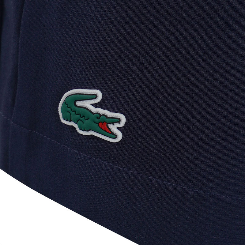 LACOSTE Ultra Dry Golf Skirt with Liner (Navy)