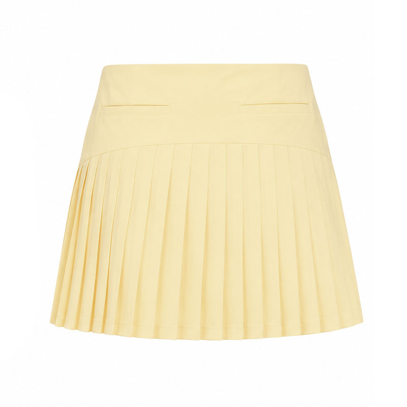 ADIDAS Ultimate365 Tour Pleated Skirt (Tangerine)