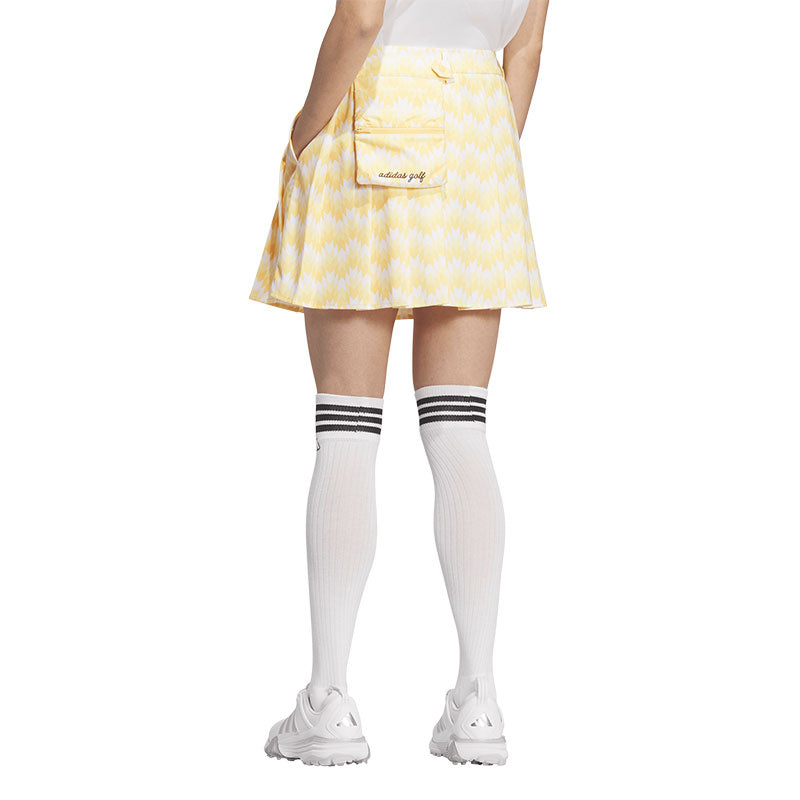 ADIDAS Allover Print Skirt (Orange)