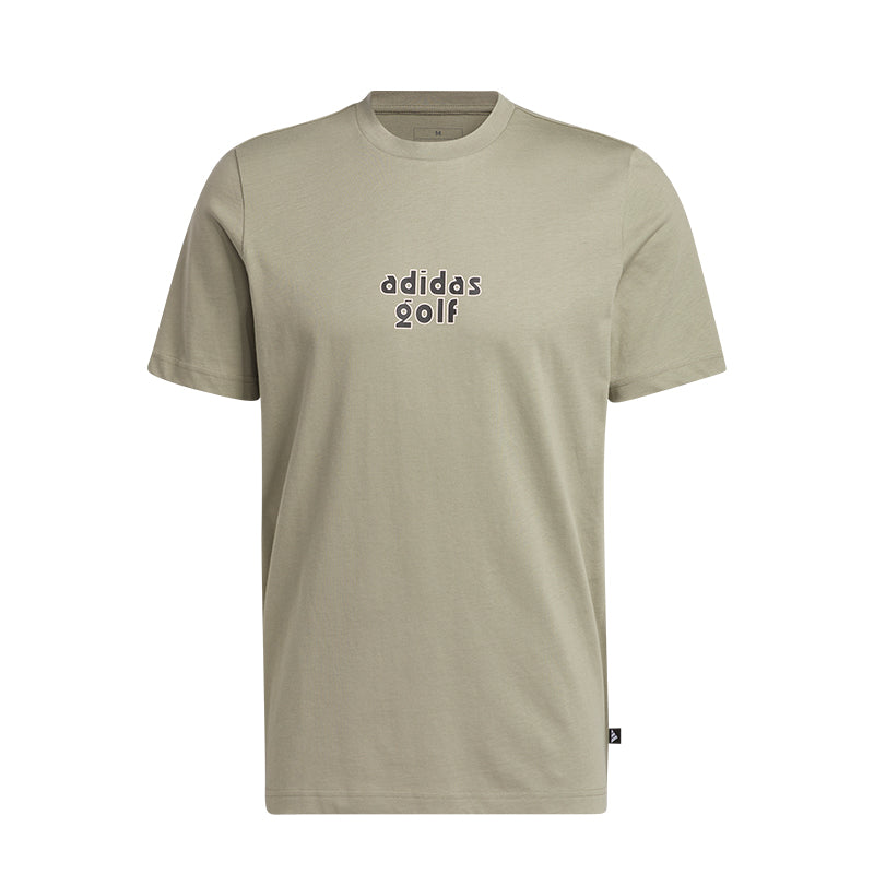 ADIDAS Golf Graphic Men's Tee (Silver)
