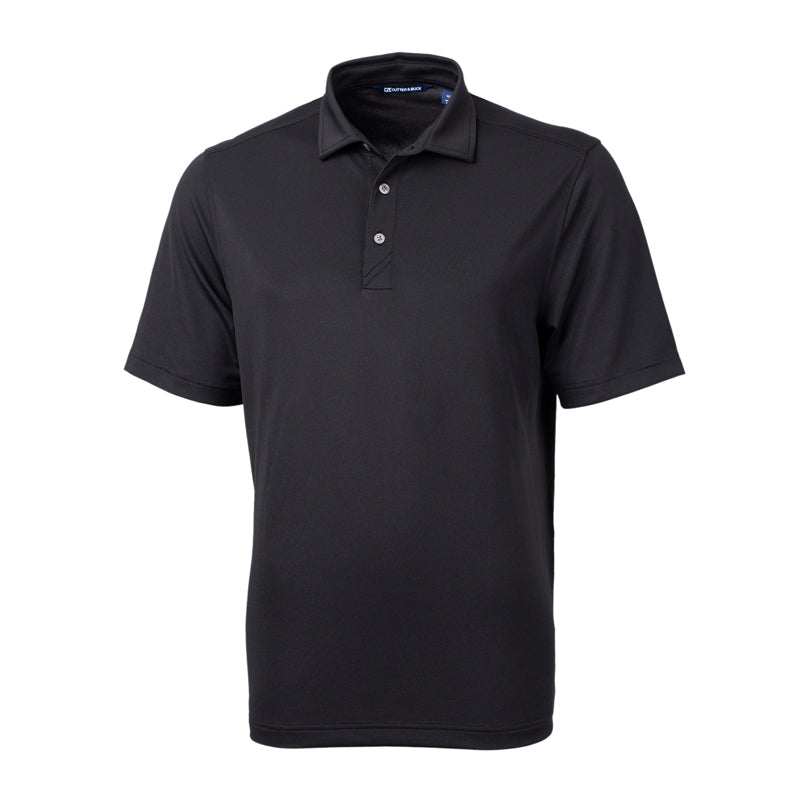 CUTTER & BUCK Virtue Eco Pique Men's Polo (Black)