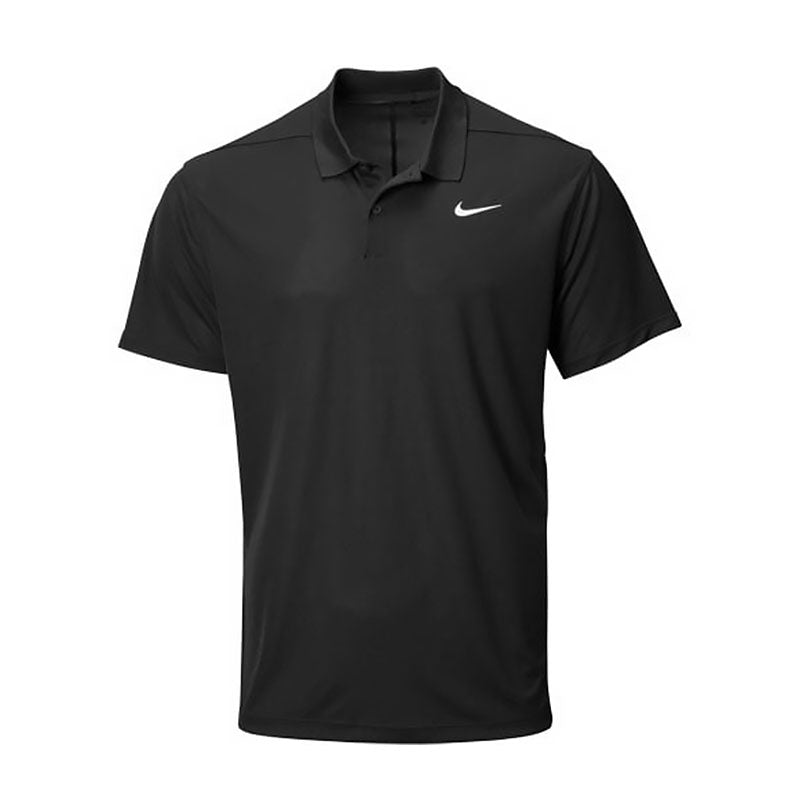 NIKE Victory Slim Fit Men's Polo (Black/White)