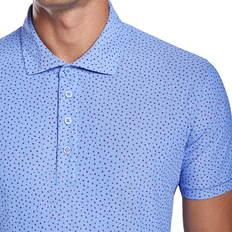 GFORE Printed Pique Men's Polo (Vista)