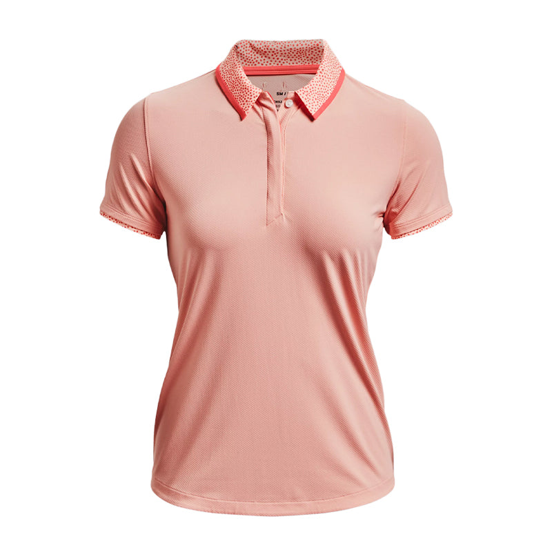 UNDER ARMOUR Iso-Chill Women's Polo (Pink Sand)