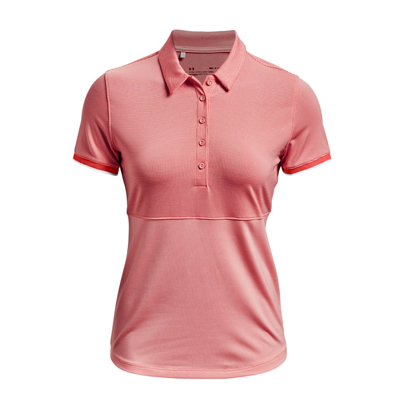 UNDER ARMOUR Zinger Point Women's Polo (Pink Sands)