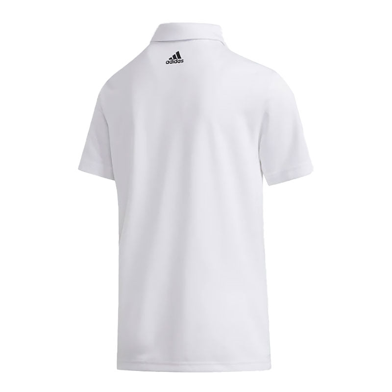 ADIDAS 3-Stripes Basic Men's Polo (White)