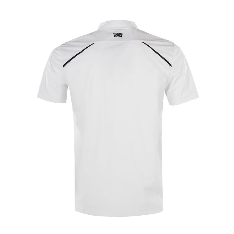 PXG Neck Design Men's Polo (White)