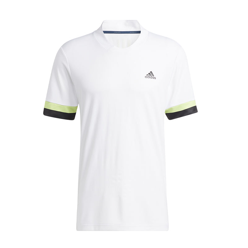 ADIDAS HEAT.RDY Solid Men's Polo (White)
