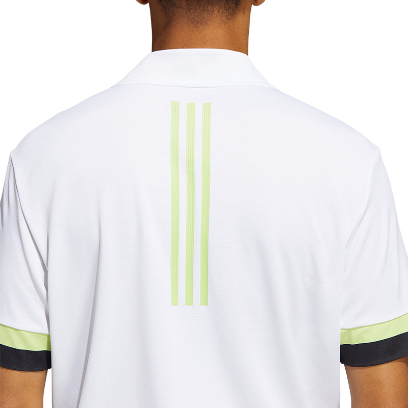 ADIDAS HEAT.RDY Solid Men's Polo (White)