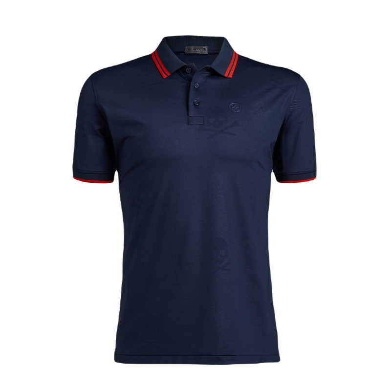GFORE Skull & Tee'S Men's Polo (Twilight)