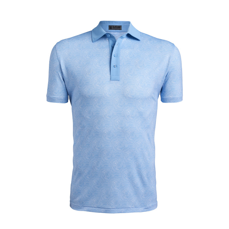 GFORE Printed Men's Polo (Allure)