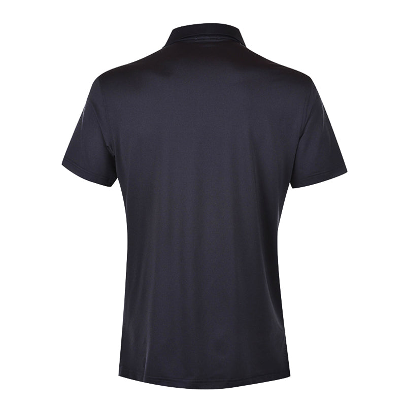 PETER MILLAR Solid Jersey Men's Polo (Black)