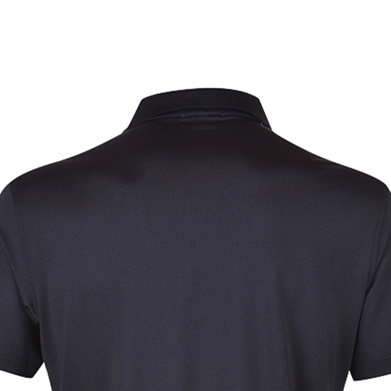 PETER MILLAR Solid Jersey Men's Polo (Black)