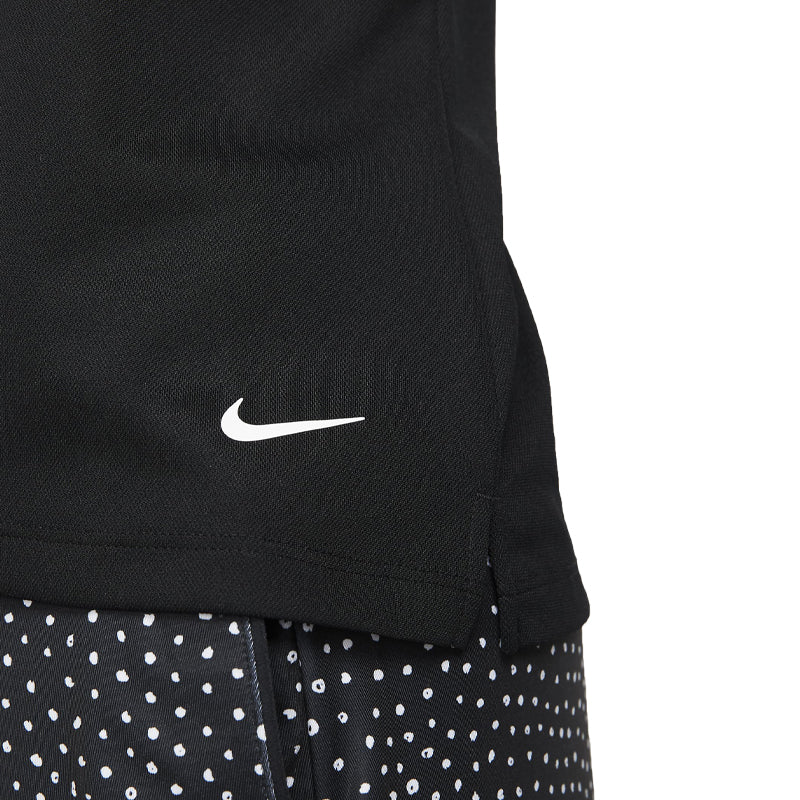NIKE Dri-FIT Victory Women's Longsleeve Polo (Black)