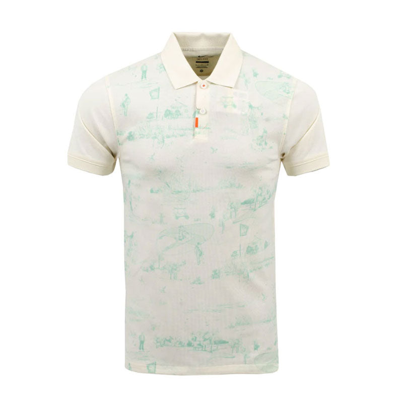 NIKE The Print Men's Polo (Coconut Milk)