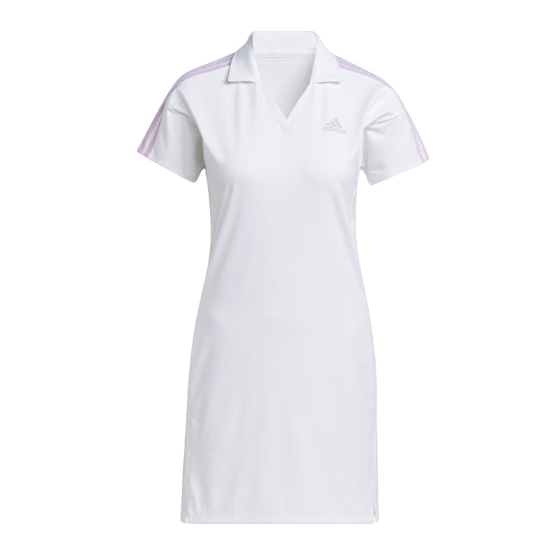 ADIDAS 3-Stripes Golf Dress (White)
